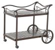 Savannah Outdoor Aluminum Serving Tea Cart