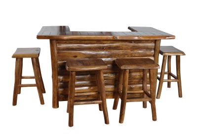 KC Adirondack Teak Bar