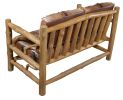 Fur Teak Lodge Settee