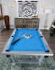 New Modern Stainless Steel Pool Table Indoor/ Outdoor