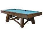 8ft Ashwood Slate Top Pool Table Craftsman