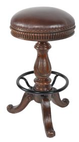 Church Street Leather Counter Height Stool