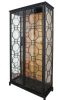 Berkshire 2 Door Metal Display Shelf Collector's Cabinet 80 inches tall