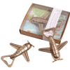 2 Pcs Retro Antique Bronze Aircraft Bottle Opener Metal Airplane Beer Bottle Opener Wedding Favours