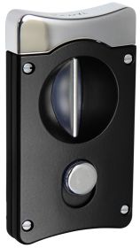 Visol Wedge V Cigar Cutter - Black - CACU137BK