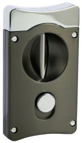 Visol Wedge V Cigar Cutter - Gunmetal - CACU137GM