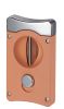 Visol Wedge V Cigar Cutter - Salmon - CACU137SM