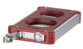 Caseti Trident 3 in 1 Burgundy Cigar Cutter - CACU140BG