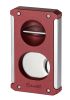 Caseti Trident 3 in 1 Burgundy Cigar Cutter - CACU140BG