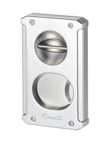 Caseti Trident 3 in 1 Chrome Cigar Cutter - CACU140CP