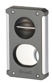 Caseti Trident 3 in 1 Grey Cigar Cutter - CACU140GY