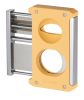 Caseti Trident 3 in 1 Yellow Cigar Cutter - CACU140YL