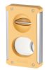 Caseti Trident 3 in 1 Yellow Cigar Cutter - CACU140YL