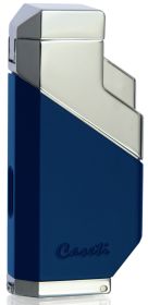 Caseti Cozmo Triple Flame Lighter - Matte Blue - CAL506BL