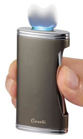 Caseti BigFlat Gunmetal Cigar Lighter - CAL567GP