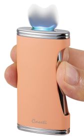 Caseti BigFlat Salmon Cigar Lighter - CAL567SM