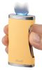 Caseti BigFlat Yellow Cigar Lighter - CAL567YL