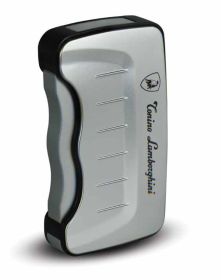 Tonino Lamborghini Eridanus Lighter - Silver with Black Rim - TTR014010