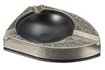 Visol Albion Matte Silver Cigar Ashtray - VASH431BK