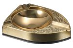 Visol Albion Matte Brass Cigar Ashtray - VASH431GD