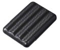 Visol Night II Carbon Fiber Cigar Case - 4 Finger - VCASE486