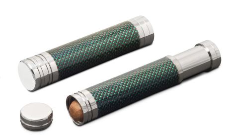 Visol Kinetic III Titanium and Carbon Fiber Adjustable Cigar Tube - VCASE495