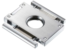 Caseti Churchill Brushed Metal Cigar Cutter - VCUT30008