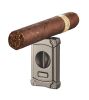 Visol Ferris Wedge Cigar Cutter - Gunmetal - VCUT423