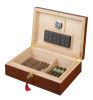 Laquered Finish Cigar Humidor - Holds 60 to 80 cigars - VHUD528