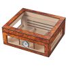 Visol Lorenzo See-Thru Glasstop Humidor - Holds up to 75 Cigars - VHUD738