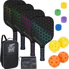 JoncAye Pickleball Paddle Full Set – Set of 4