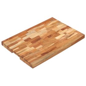 Chopping Board 23.6"x15.7"x1.6" Solid Acacia Wood