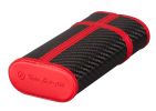 Tonino Tonino Lamborghini Carbon Fiber and Red 3 Finger Cigar Case - TCP001001