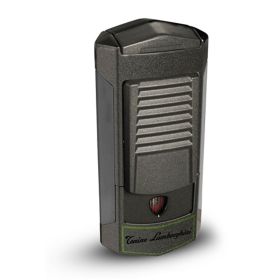 Tonino Lamborghini Sepang Metallic Grey with Green Lines Triple Torch Lighter - TTR009023