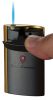 Tonino Lamborghini ONDA Torch Flame Lighter - Gold Matte - TTR016030