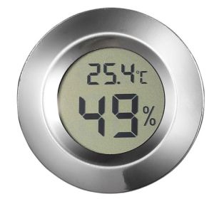 Visol Contempo Small Circular Digital Hygrometer - VAC717