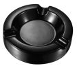 Visol Beatrix Black Circular Ceramic Cigar Ashtray - VASH428