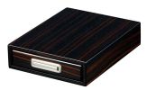 Visol Drawer Single Cigar Iron Wood Finish Ashtray - VASH711