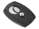 Visol Corbett Double Guillotine Cigar Cutter- Black Matte - VCUT724BK