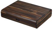 Visol Jerrod Exotic Ebony Cigar Humidor Gift Set - VHUD718